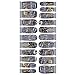 Winstonia Designer Nail Wrap - Snowy Street