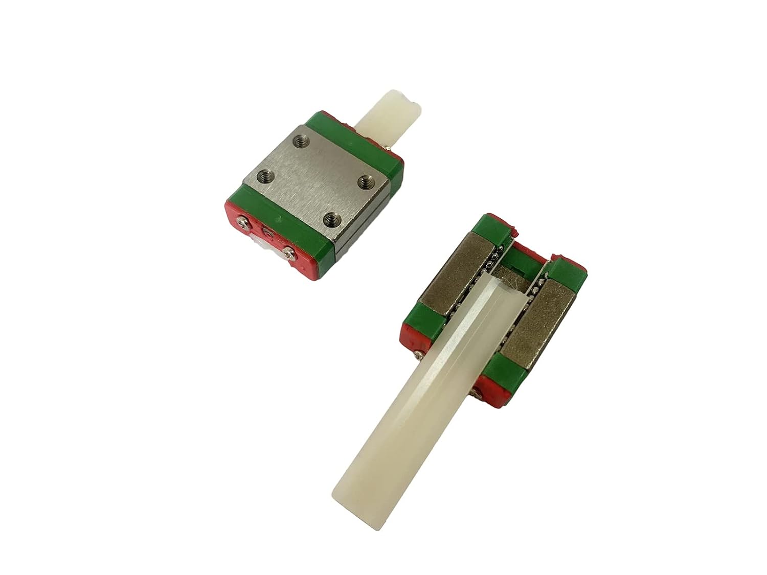 2Pcs MGN7-C Type Linear Slider Carriage Block for Miniature Linear Sliding Guideway Rail MGN7 MR7