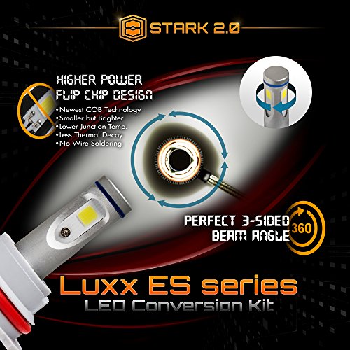 80W All-In-One 360° Led Kit (H8/H9/H11/H16, [Luxx Es Series] White 6000 Kelvin) #TOP2