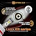 Stark 2.0 Luxx ES Series 80W 9000LM All-in-One 360° LED COB-Flip Chip Conversion Kit Cool White 6000K 6K Pair Bulbs Fog Lights - H10 (9140 9145)