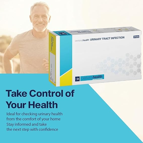 4-in-1 UTI Urine Test Strip, Home Screening (1 Test)