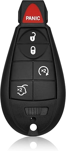 Repuesto para Jeep Commander Grand Cherokee 2010 2011 2012 2013 Control remoto M3N5WY783X 5 botones 433MHz