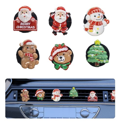 Weihnachtsdeko Auto 27 Bekecidi 6 Teilige Weihnachtliche Auto Dekorationen für...