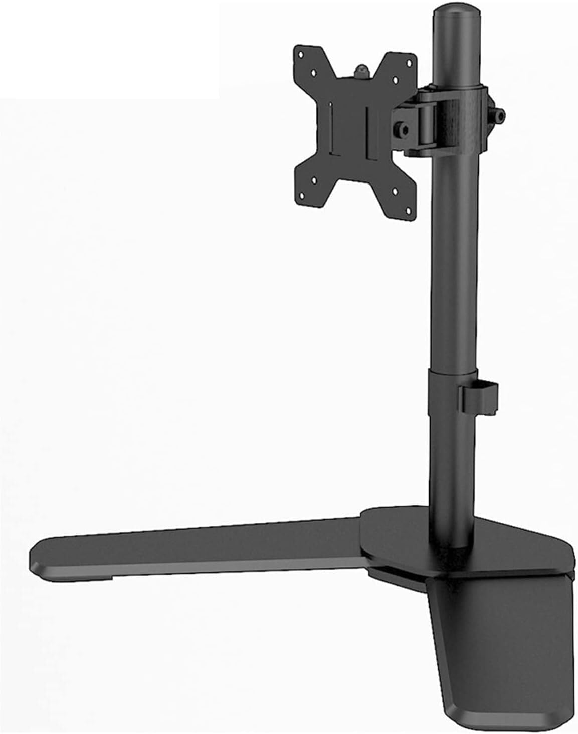 TV Stand and Monitor Mounting Bracket Suitable for 17-27 Inch Computer Screens, Independent Monitor Stand, Rotatable Tilt