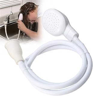 Woofy Multifunctional Pet Grooming 1.3M Long Handheld Shower Head with Tub Faucet Sprayer Hose Kit Suitable for Washing Ha... Price In India