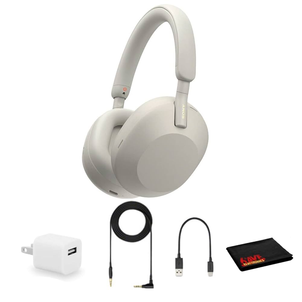 SONY WH-1000XM5 ワイヤレスヘッドホン ホワイト Amazon.com: Sony WH-1000XM5 Noise-Canceling Wireless Over