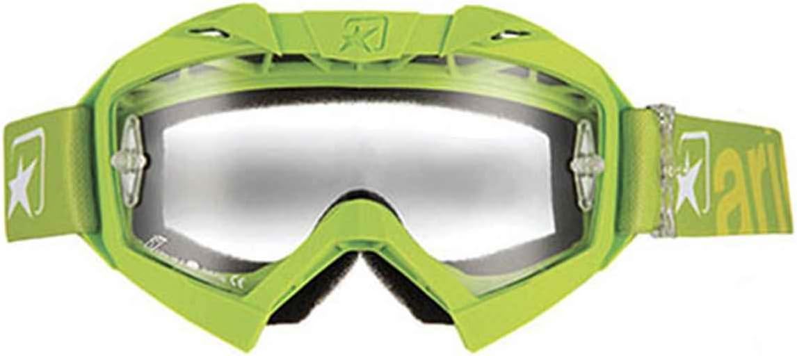 Ariete Adrenaline Primus Collection MX Goggles Lime OSFM Green Lime