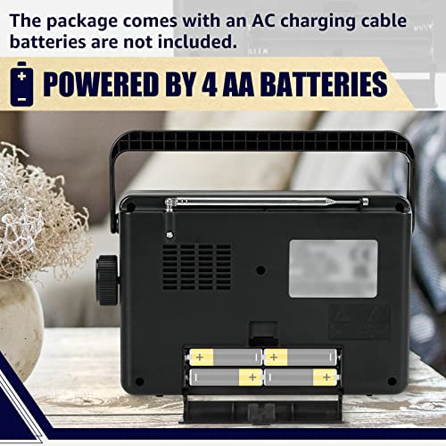 image for Retekess TR633 AM FM Radios with Best Reception, Portable Radio Plug i