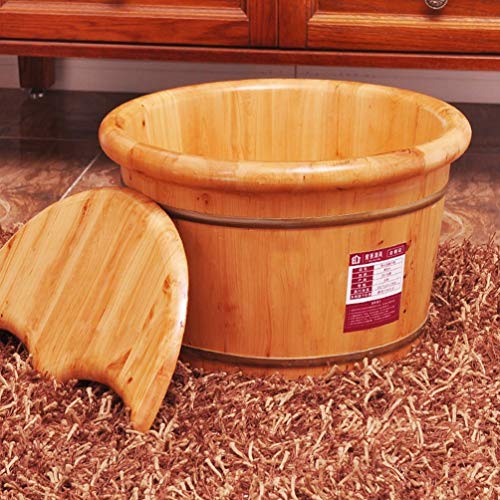 Spa de pies de madera BABYCE con rodillo y tapa miniatura 2