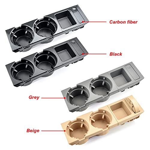 Portavasos para consola central compatible BMW E46 1998-2005 miniatura 3