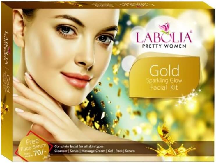Labolia Gold Sparkling Glow Facial Kit