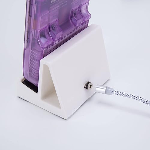 Miniatura 7 de Miyoo Mini Plus Soporte de carga 3D Impreso Muelle magnético (blanco)