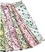 JellyBeadZ Brand Cooling Neck Scarf Sports Bandana -Assorted Flower Patterns - 1 Scarf