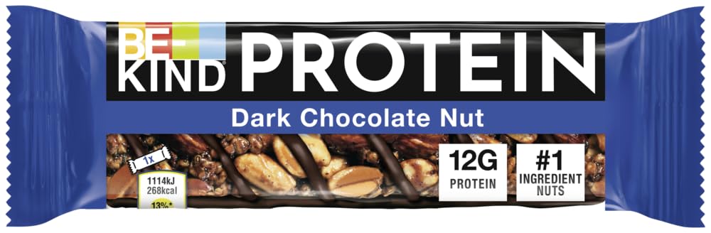 BE-Kind Protein Riegel Mix I 4 Sorten I 48 Riegel I 2400g I Proteinriegel I Schokoriegel I Nussriegel I Fruchtriegel I Riegel I Glutenfrei