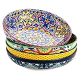 HENXFEN LEAD Ensaladeras 1330 ml, estilo bohemio