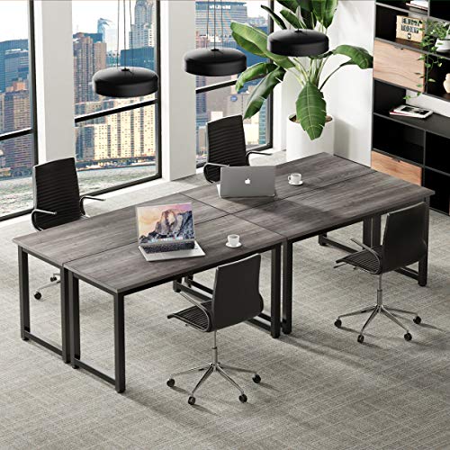 image for Homemaxs Computer Desk, 47-inch Spacious Computer Table for Home Offic