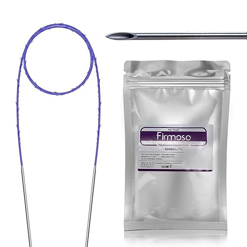 Rosca Pdo para cara Cog 4D Sharp Type 20G130MM400MM Lifting Barb Threads Cheek U cog(1 unidad)