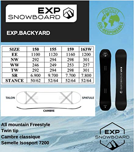EXP SNOWBOARD Backyard (155) - Image 3