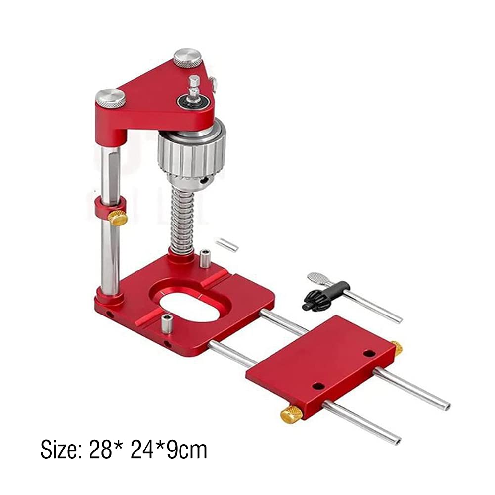 Lokalizator do obróbki drewna, przenośny wiertła do obróbki drewna, urządzenie lokalizujące, prowadnica Punch Locator Drill Guide wiertarka stojak wiertarska wiertarka mate prowadnice wiertnicze Bench Drill Press Stand