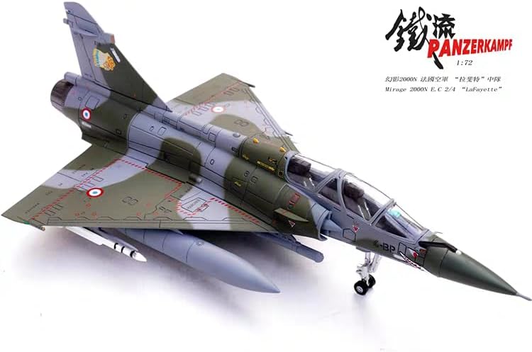 Panzerkampf 14625PJ Mirage 2000N EC 2/4 Lafayette Fighter 4-BP French Air Force 1/72 Diecast Model New in Stock