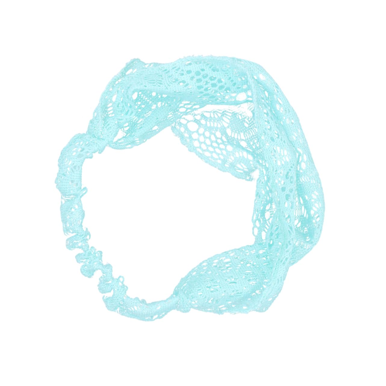 Didiseaon 4pezzi Fascia Per Pizzo Floreale Stretch Di Elegante Accessorio Per Donne e Ragazze Perfetta Per Occasioni Speciali e Uso Quotidiano Blu