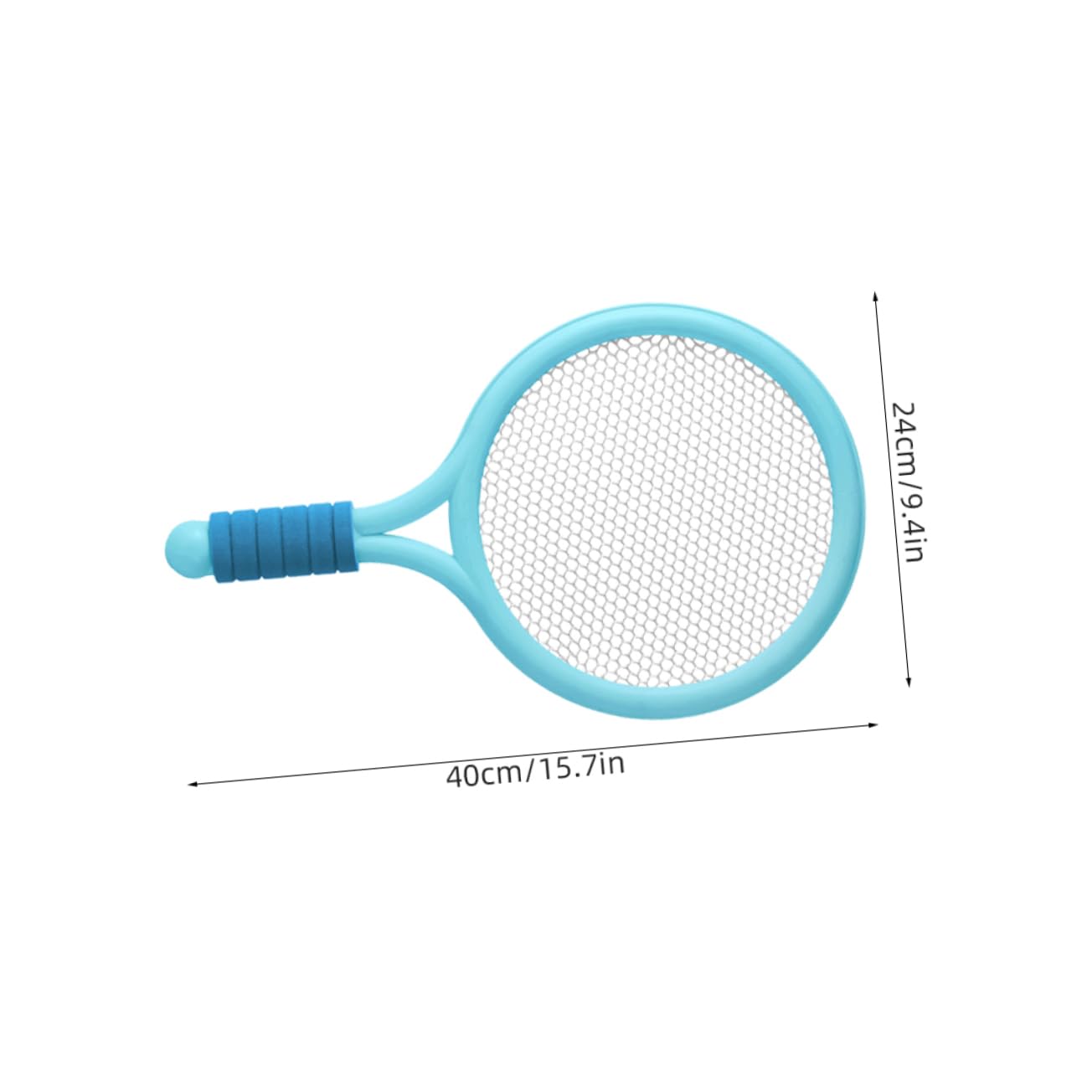 BRIGHTFUFU Set of Badminton Tennis Rackets Boys and Girls-Size for School Outdoor Activities Family Fun Random