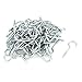 Aexit 4mm Dia Quality Parts Thread Zinc Plated Eye Bolt Eyelet Hook Screw Assortment Blue 100pcs Model:53as398qo427