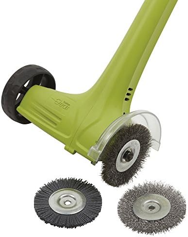 Bild 1 - Garden Gear Elektrischer Unkrautkehrer reinigt Terrassen und Pflaster von Unkraut, Moos und Schmutz – 140 Watt