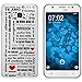 Produktbild PhoneNatic Case kompatibel mit Samsung Galaxy J5 (2016) J510 Silikon-Hülle in Love Wörter M4