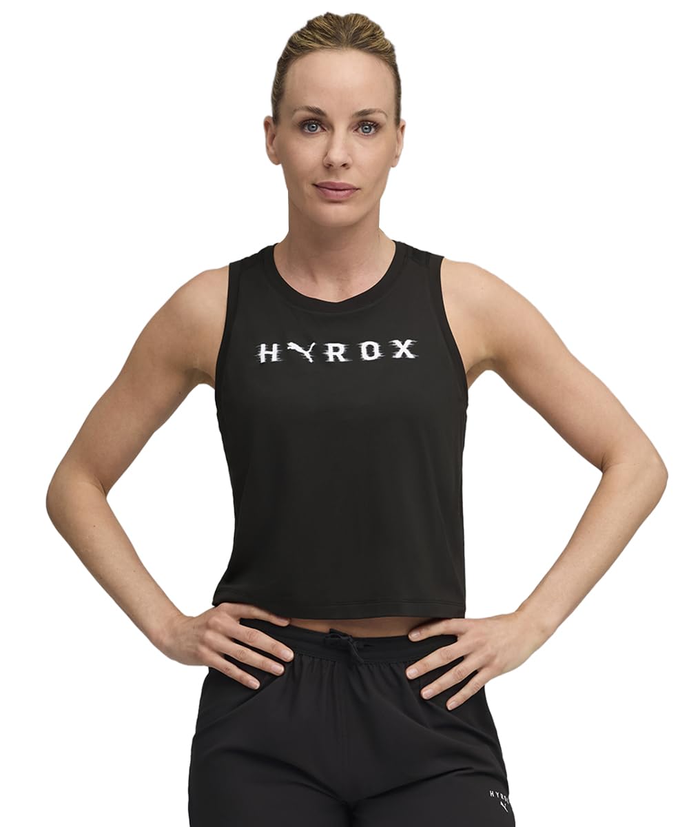 PUMA Damen x HYROX CLOUDSPUN ThermoAdapt Crop Tanktop