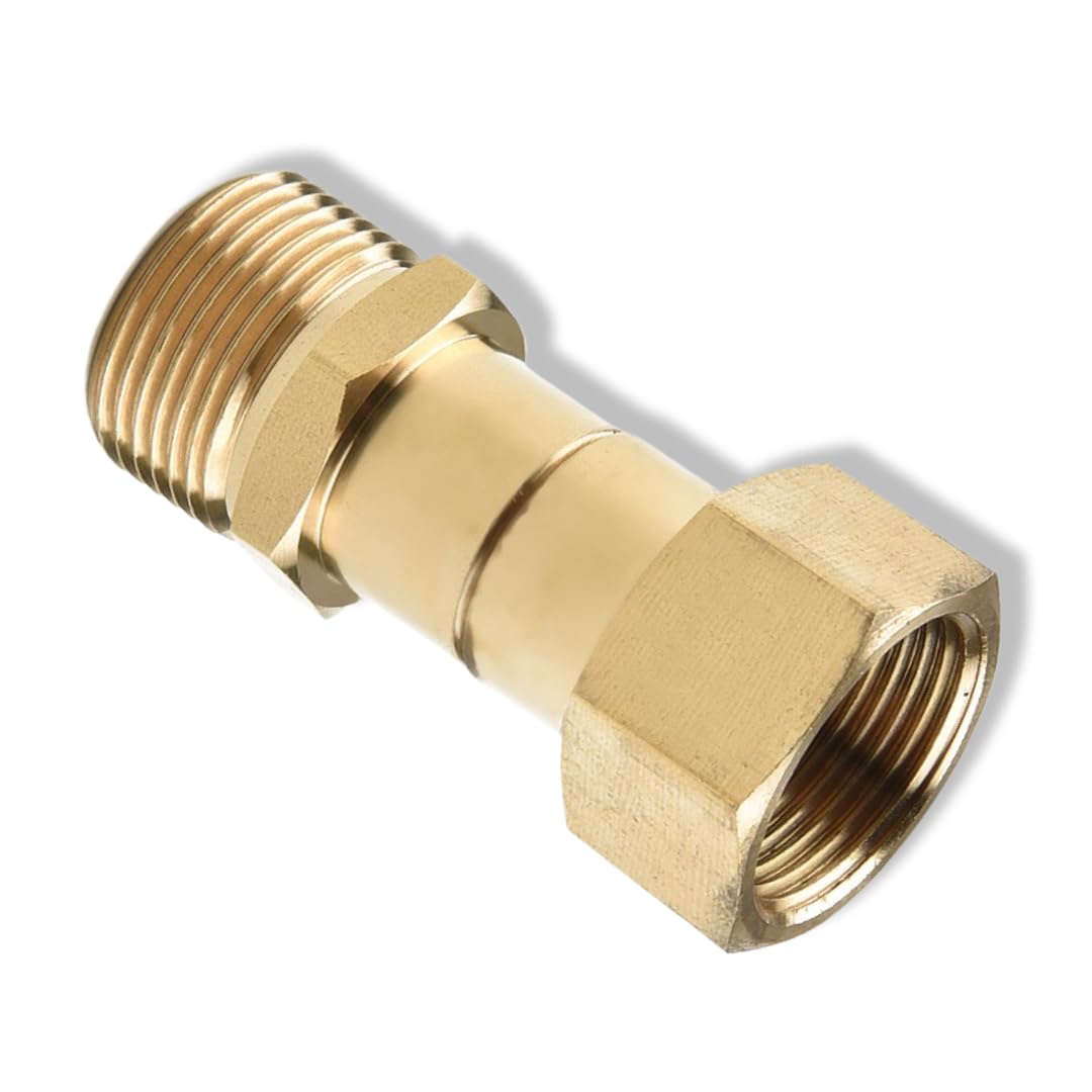 M&M Smartek adaptador M22 IG/AG compatible con Kärcher/Kränzle | Adaptador robusto para sistemas de alta presión compatibles; comprobar rosca, conexión, junta, presión y equipo seguro.
