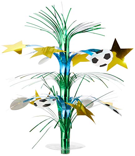 Image of Wanna Party Soccer Cascade Centrepiece