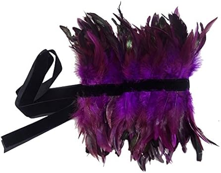 1 stuks Gotische Zwarte Veren Cape Mantel, Natuurlijke Veren Halloween Kerstkostuum Mysterieuze Mantel Party Cosplay Accessoire kopen vanaf een prijs van 17