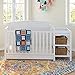 Storkcraft Steveston 5-in-1 Convertible Crib and Changer with Drawer (White) – GREENGUARD Gold Certified, Crib and Changing Table Combo with Drawer, Converts to Toddler Bed, Daybed and Full-Size Bed