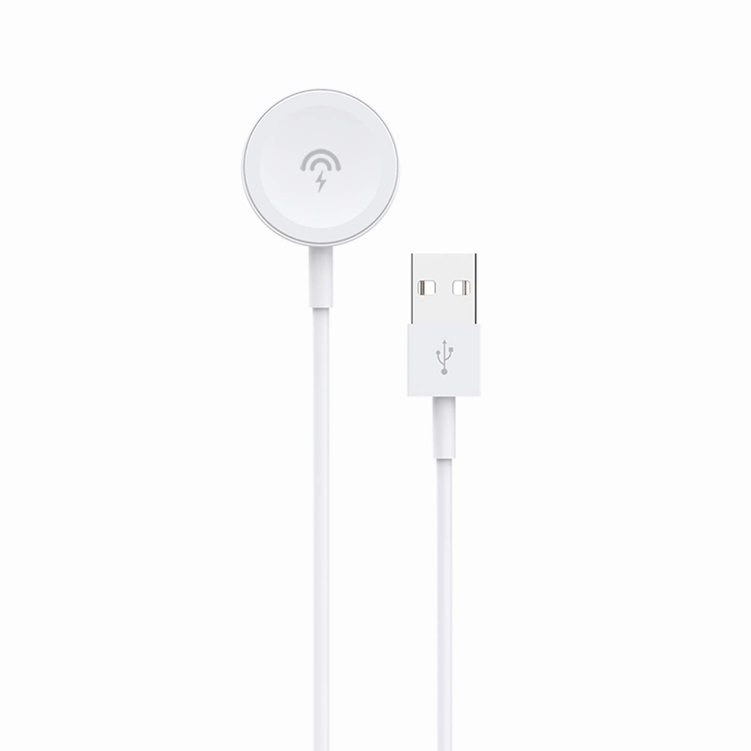 DUDAO A12 USB Apple iWatch Charging Cable - Magnetic Contacts Charging Cable for All Generations of iWatch - Lightweight and Portable - Safe Charging - Compatible with iWatch (White) (B08VRJLS94) Amazon Price History, Amazon Price Tracker