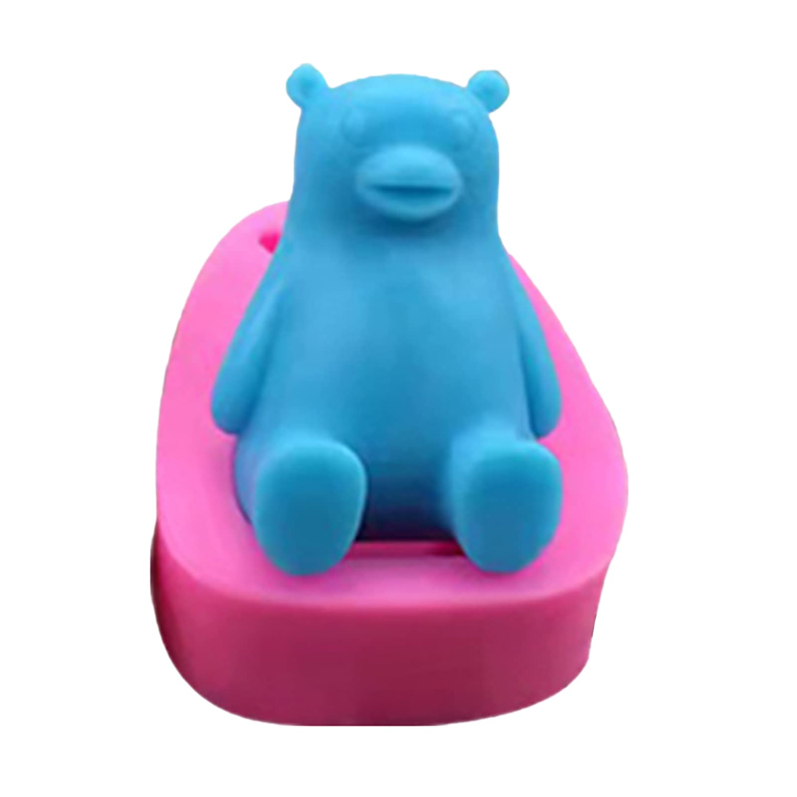 Buxuaaaa Forest Animals Shape Silicone Fondant Mold Exquisite Flower Chocolate Sugar Craft Mold Craft Molds for Cake Decorating