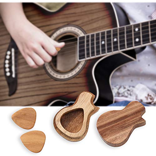NSSTAR Médiators personnalisés en bois avec boîte de rangement pour médiators - Les Beatles, Paul McCartney, John Lennon, RIngo Starr, George Harrison NSSTAR Médiators personnalisés en bois avec boîte de rangement pour médiators – Image 6