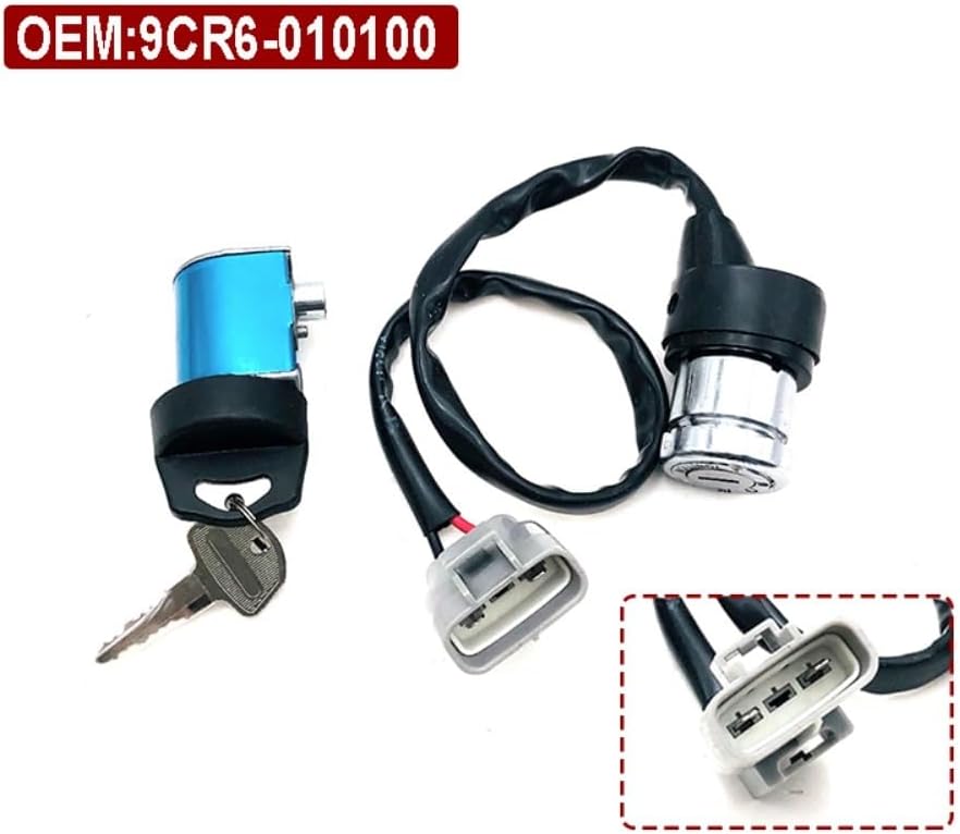 Switch Lock Assy 9CR6-010100 Ignition Key Fit For CF 520 550 625 CF500ATR-3 CF500AU-6B CF500AU-6L CF600ATR-L CF600AU-L