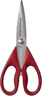 KitchenAid KE351OHERA All Purpose Shears, Stainless Steel, Red/Black