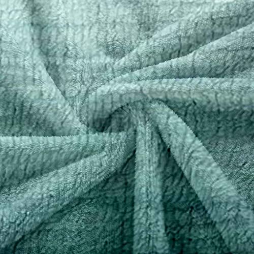 Couverture microfibre douce et confortable 150x200 plaid lit - 5