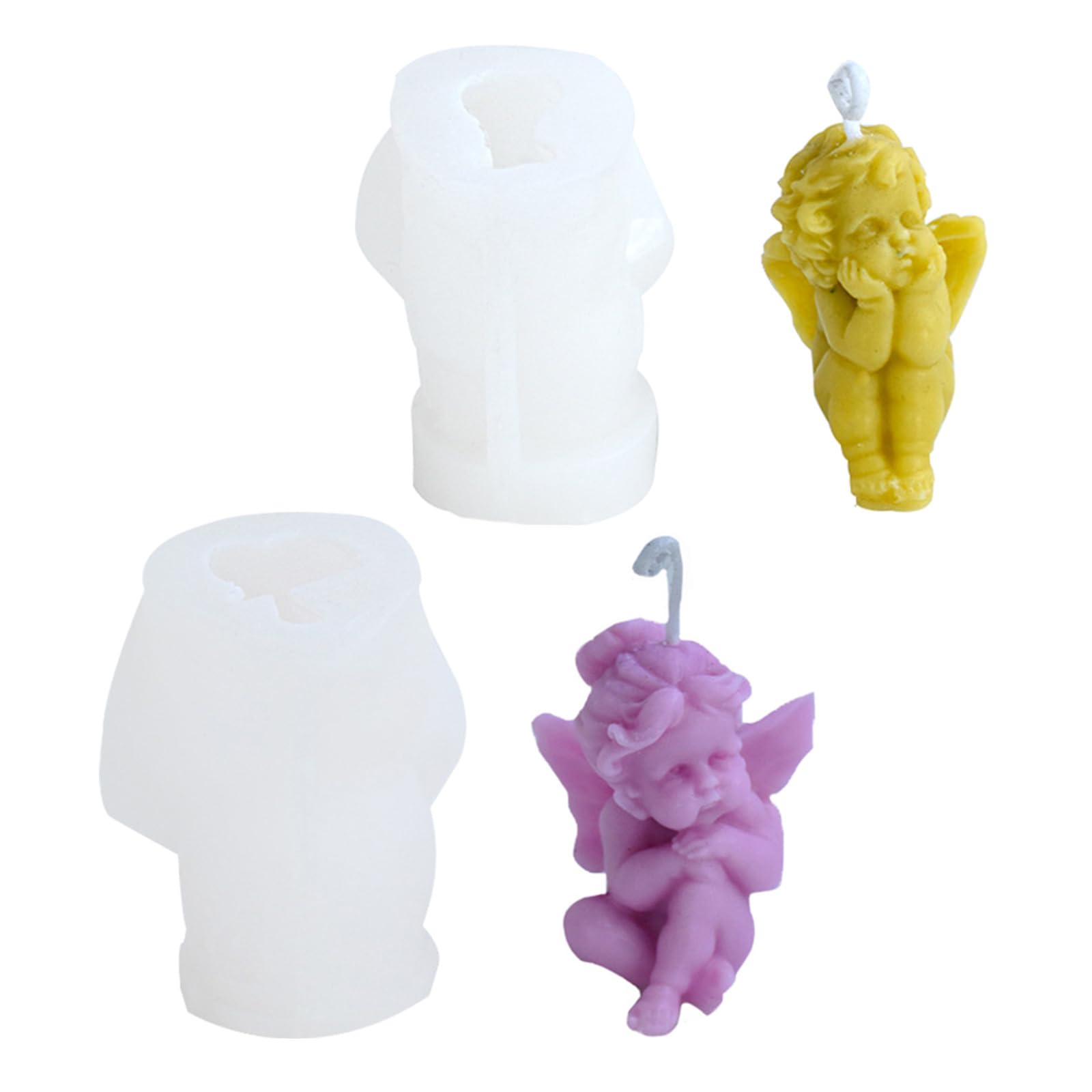 Tsophreniq Hand Castings Silicone Craft Pendants 3D Delicate Baking Fondant Molds Decorations Making