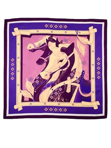 Écharpe en soie double face foulard chic pour sorties et soirées