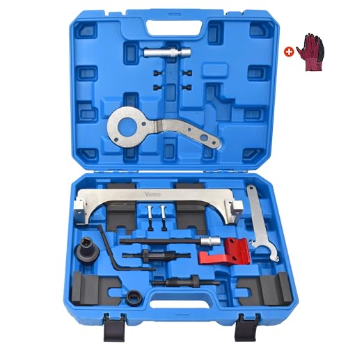 Yuesstloo Camshaft Locking Tool Kit, Compatible with BMW B36 B37 B38 B46 B47 B48 B58 Engine, BMW Mini F20 F21 F30 F31 F48 F54 F55 F60 G20 G30 with T60 Socket Vanos Solenoid Valve Remove Wrench by Yuesstloo - Used condition - US$103.57