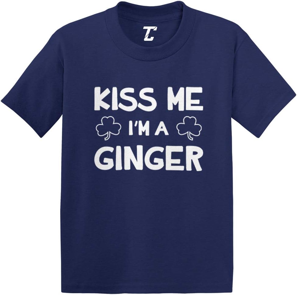 Kiss Me I'm Ginger - Leprechaun Infant/Toddler Cotton Jersey T-Shirt
