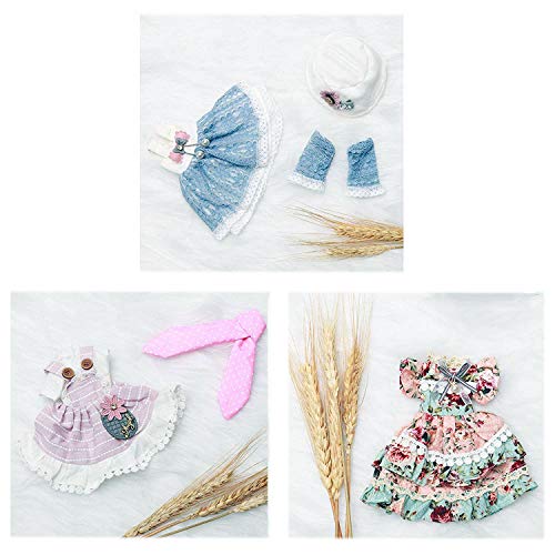 Little Bado BJD Girl Doll 10 Inch Doll Clothes for Age 3 4 5 6 7 Year Old Girls Dolls Kids Dolls for Girls Baby Cute Doll Clothes for Boys Girls Michele