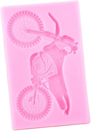 Miniatura 4 de 1 molde de silicona para motocicleta Yamaha 3D para postres de bricolaje, cubitos de hielo, gelatina, hecho a mano, helado, pudín, magdalena,