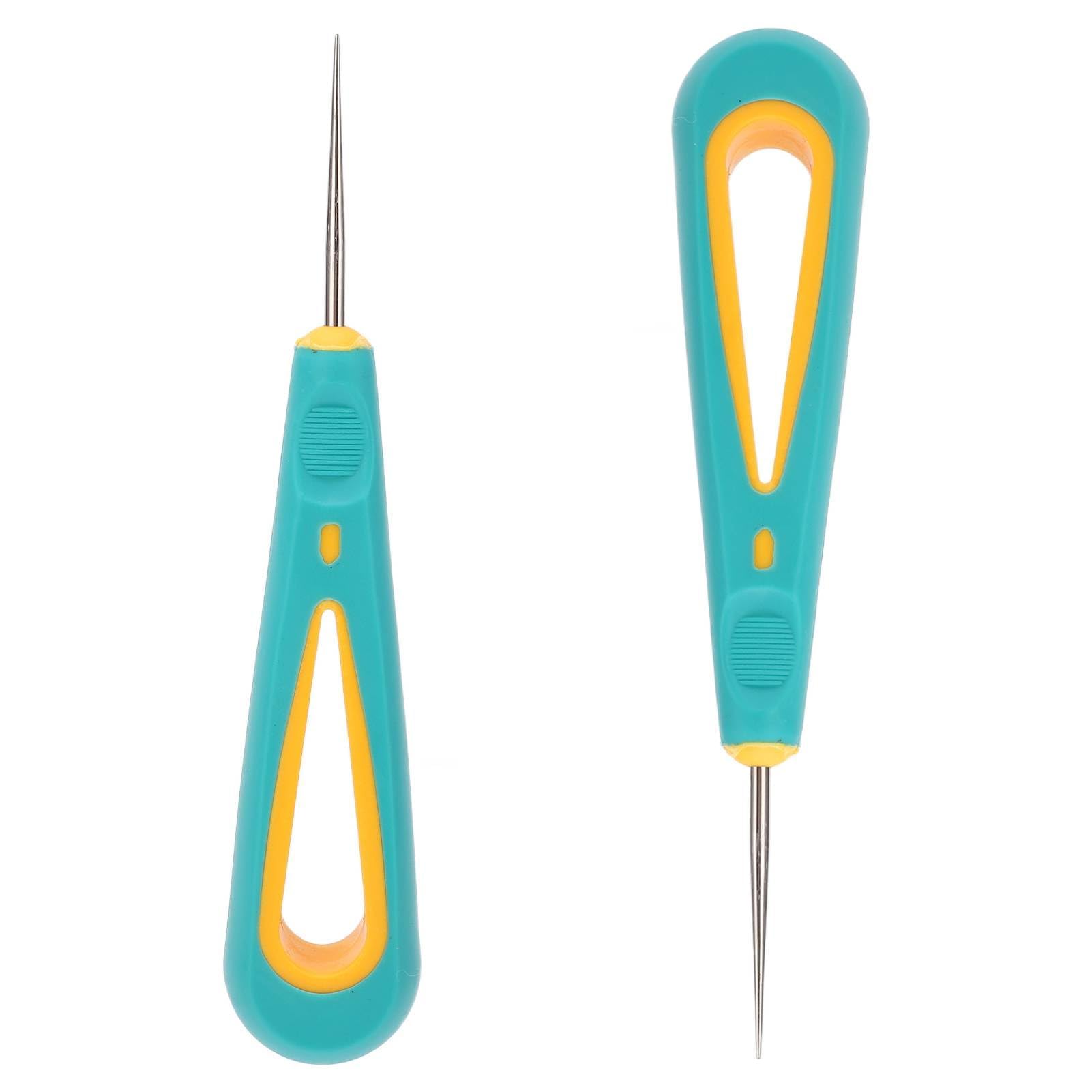 Kukyller Racquet Stringing Straight Awl, 2PCS Sports Tennis Stringing Machine Tools Tennis Badminton Racket Tools Racket String Assistance