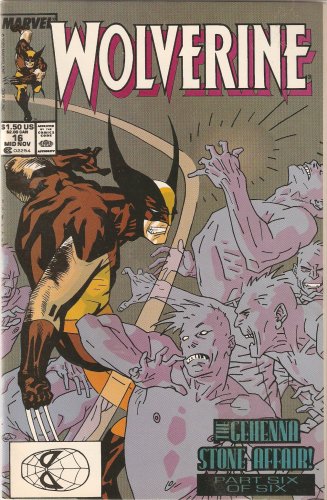 Wolverine #16 (The Gehenna Stone Affair Part 6 of 6) Mid Nov. 1989 Kindle Editon
