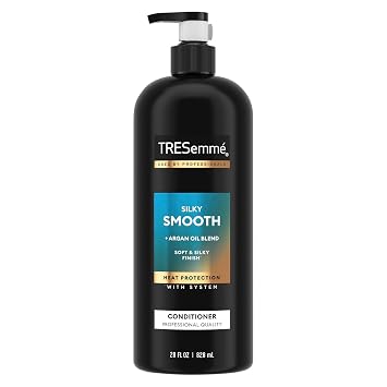 TRESemme Touchable Softness Anti Frizz Conditioner for Shiny Hair Smooth and Silky Moroccan Argan Oil Dry Hair Formula 28 oz
