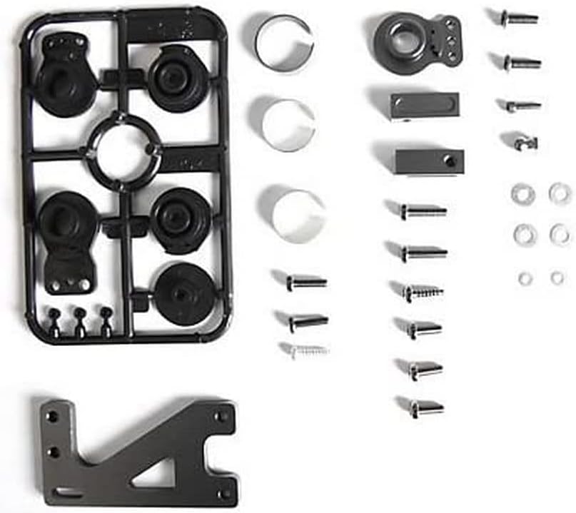 Tamiya 56532-1:14 Aluminium Servo Holder Steering Servo with HTS, Vehicle